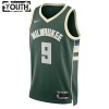 NBA Milwaukee Bucks Trikot Bobby Portis JR 9 Nike 2022-23 Icon Edition Grün Swingman - Kinder